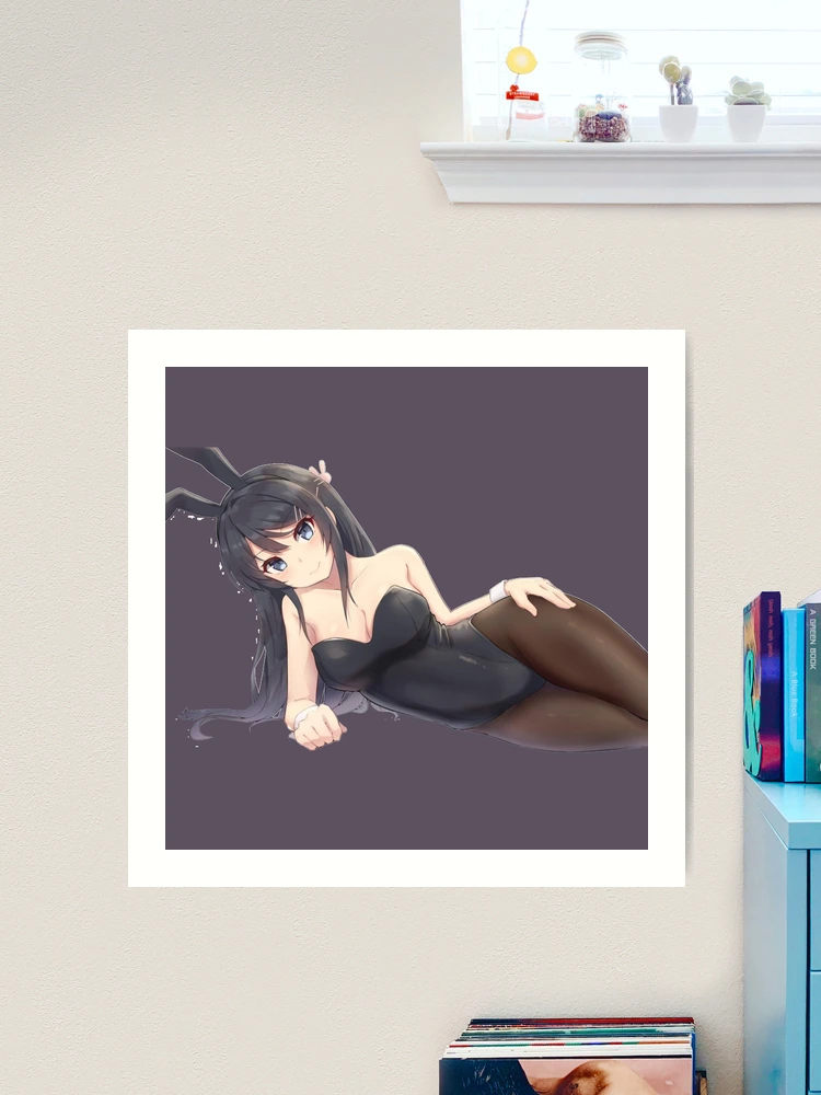 Anime Seishun Buta Yarou wa Bunny Girl Sakurajima Mai Poster Wall Scroll  Cute