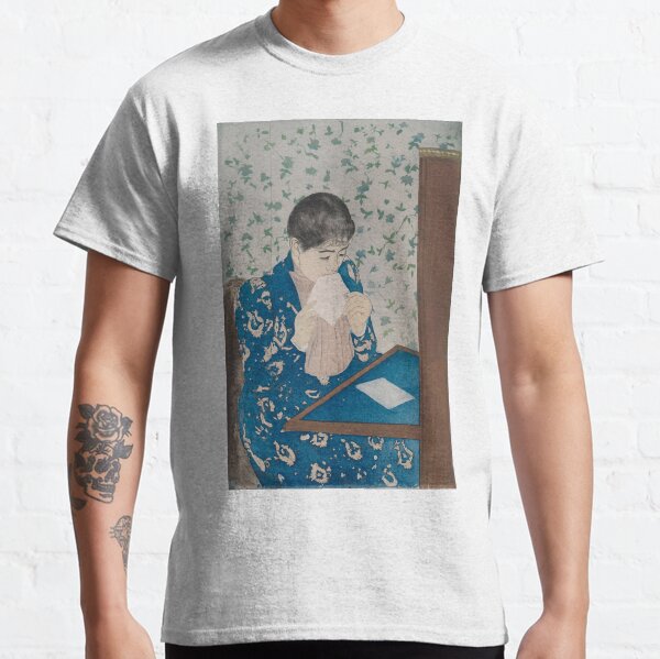 Mary Cassatt. The Letter, 1890-91. Classic T-Shirt