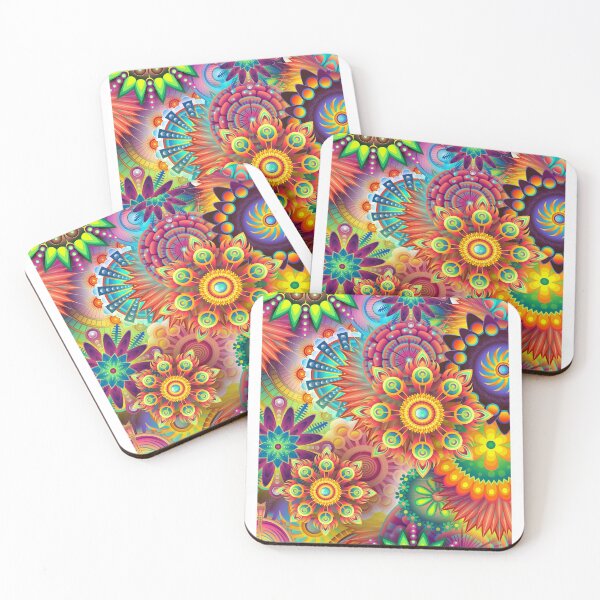 Item preview, Hypercolor T-Shirts floral global colours  designed and sold by Long Exposure.