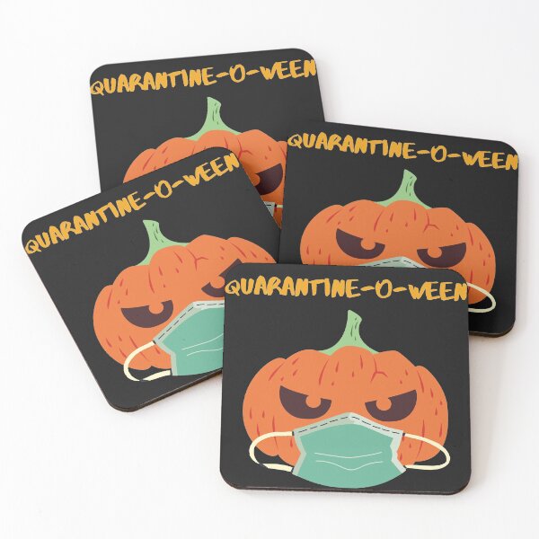 Item preview, QUARANTINE O WEEN 2020 PUMPKIN BLACK designed and sold by unclejab.