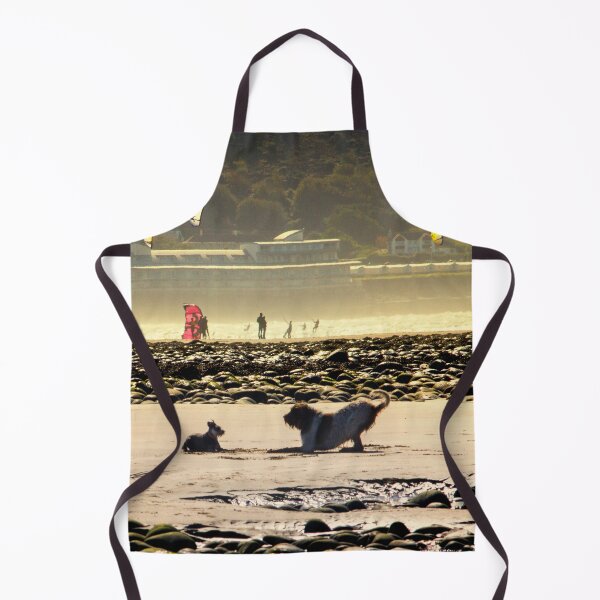 Item preview, Playtime at the beach Spinone by heidiannemorris designed and sold by FOLK ART FUSION by heidiannemorris.