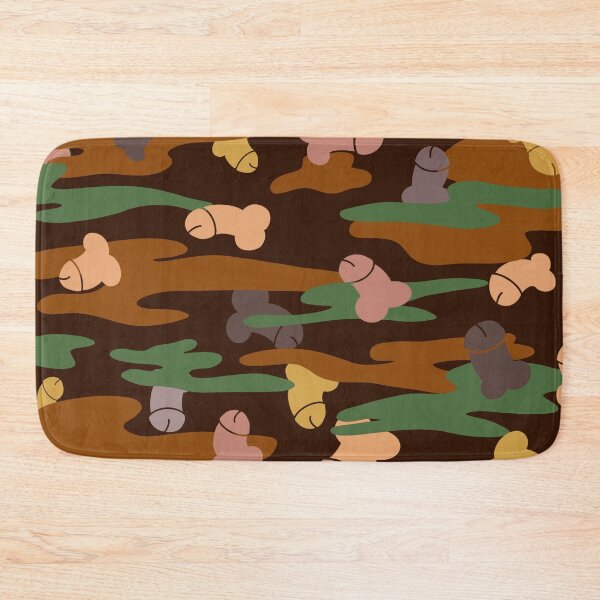 Item preview, CAMOUFLAGE FUNNY PENIS COCKS PATTERN designed and sold by aydapadi.