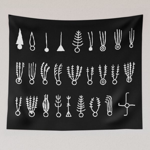 Item preview, Ancient chinese comets in black designed and sold by ESCAPZ.