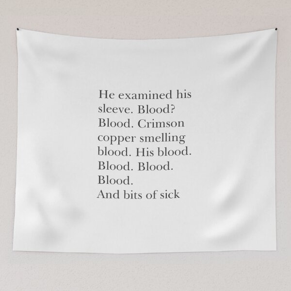 Item preview, Blood. And bits of sick. designed and sold by Bobby Shaftoe.