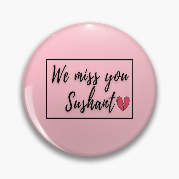Item preview, We mis you sushant! designed and sold by Apoorv Choudhary.