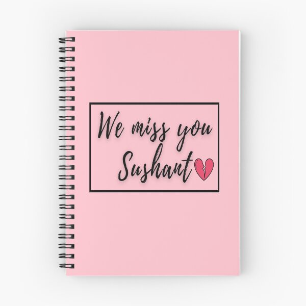 Item preview, We mis you sushant! designed and sold by Apoorv Choudhary.