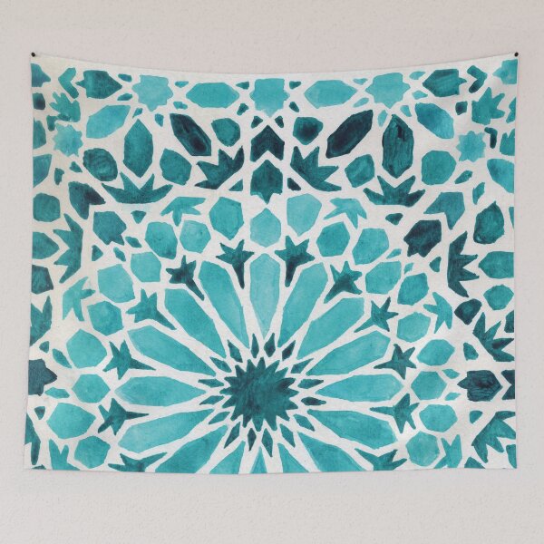 Artikelvorschau, Mint Moroccan tiles entworfen und verkauft von Carolin Bentbib.