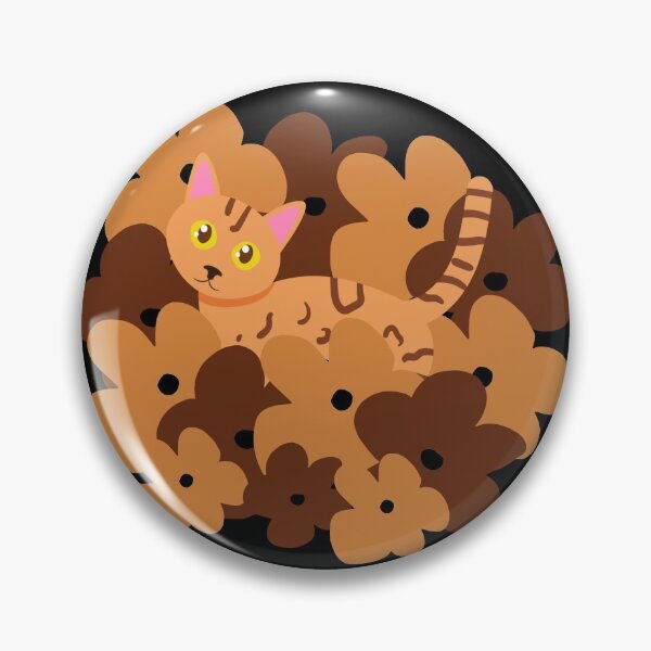 Item preview, Cat Animal in Bib Flower Autumn Colors designed and sold by madtoyman.