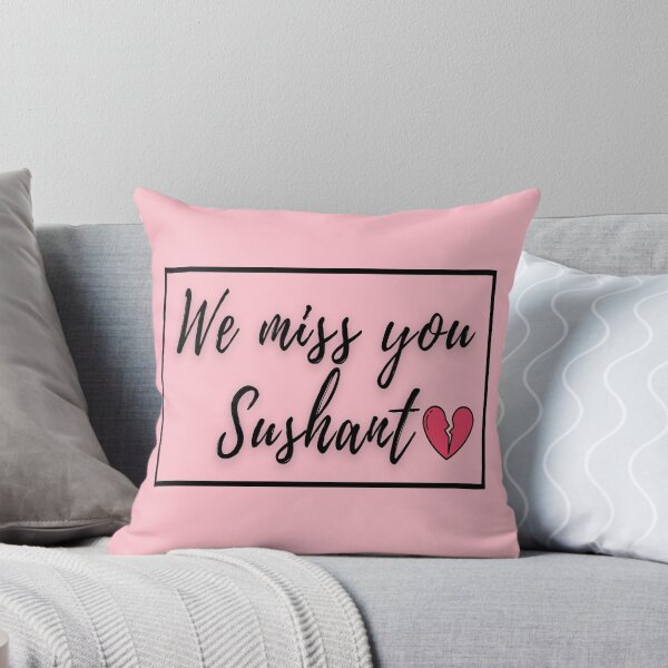 Item preview, We mis you sushant! designed and sold by Apoorv Choudhary.