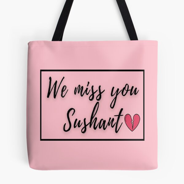Item preview, We mis you sushant! designed and sold by Apoorv Choudhary.