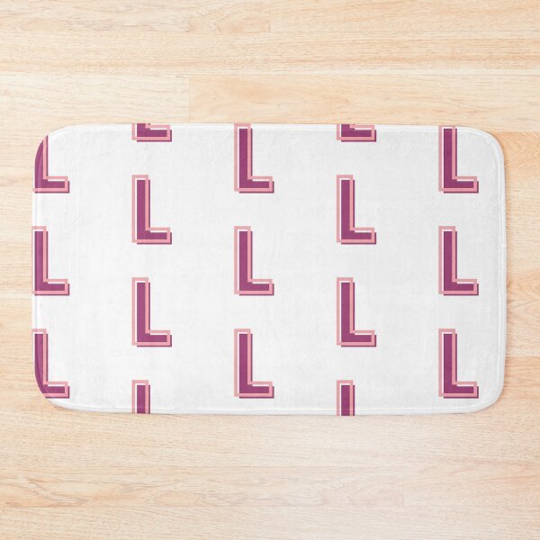 Item preview, pink and purple L letter designed and sold by charlyj___.