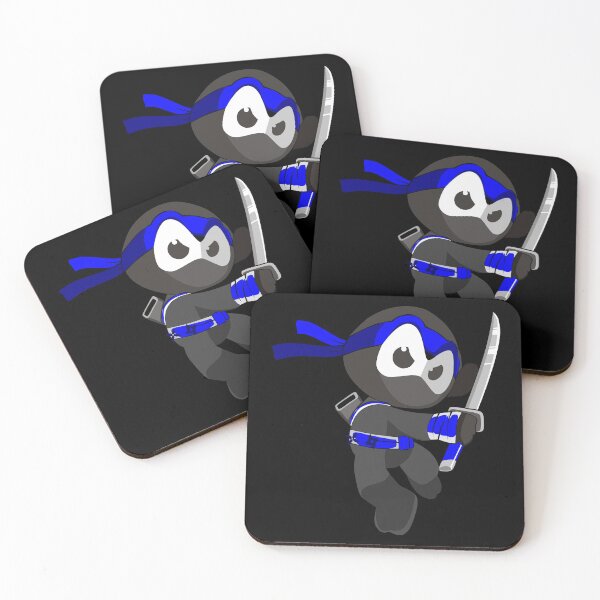 Item preview, Classic Blue ninja warrior stealth mode designed and sold by Deegital18.