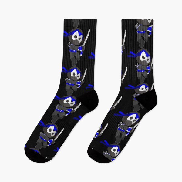 Item preview, Classic Blue ninja warrior stealth mode designed and sold by Deegital18.