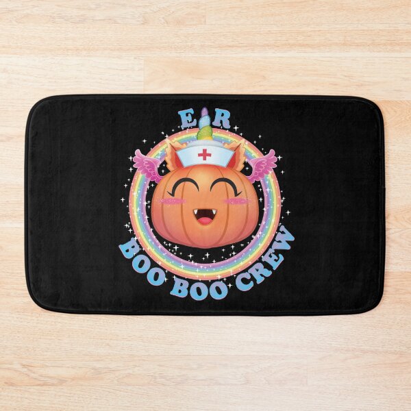 Item preview, ER Boo Boo Crew Nursing Halloween Kawaii Unicorn Pumpkin Nurse (or is it a Cute Alicorn Pumpkin?) Costume designed and sold by JinxWhaleDesign.