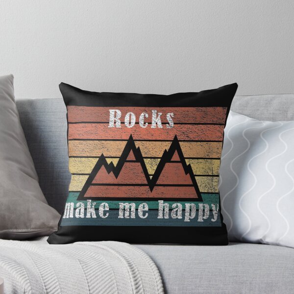 Item preview, Rocks Make Me Happy designed and sold by VikiQuick.