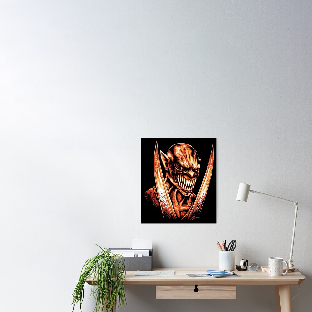 Mortal Kombat Baraka Smile Sticker for Sale by Shinobi23