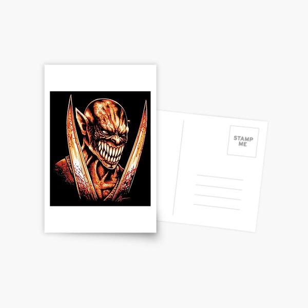 Mortal Kombat Baraka Postcard by Ricardo-81