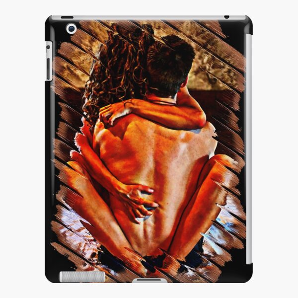 A half-naked hot couple iPad Snap Case