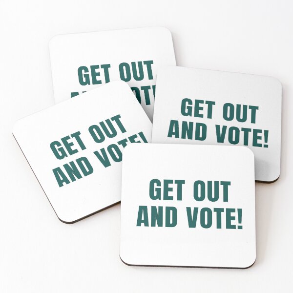 Item preview, Get out, Vote and tell them designed and sold by Vikas Sawant.