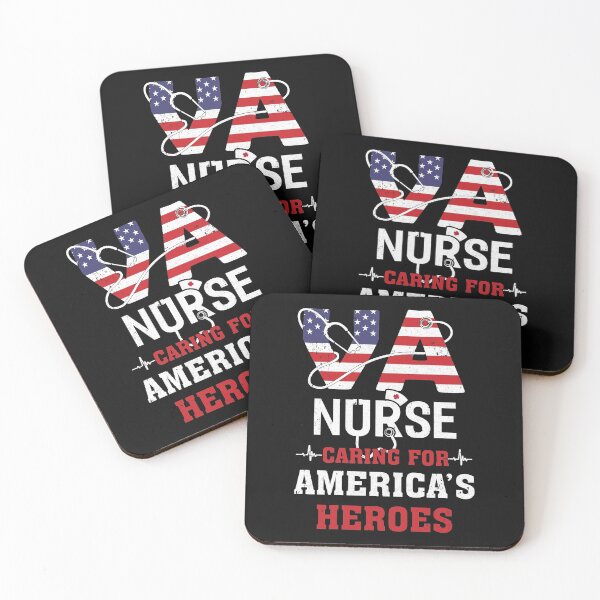 Item preview, VA Nurse Caring For Americas Heroes designed and sold by DanielleNicolet.
