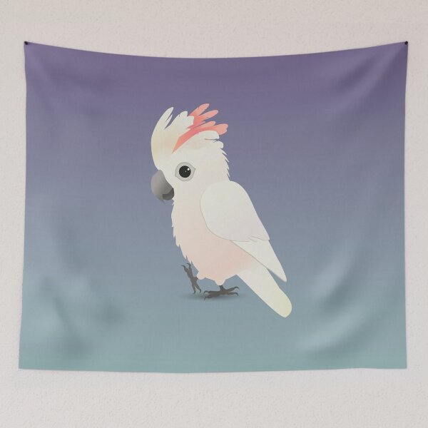 Item preview, Salmon-crested cockatoo vector drawing designed and sold by Bwiselizzy.