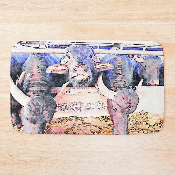 Item preview, Buffaloes in the stall designed and sold by Giuseppe Cocco.