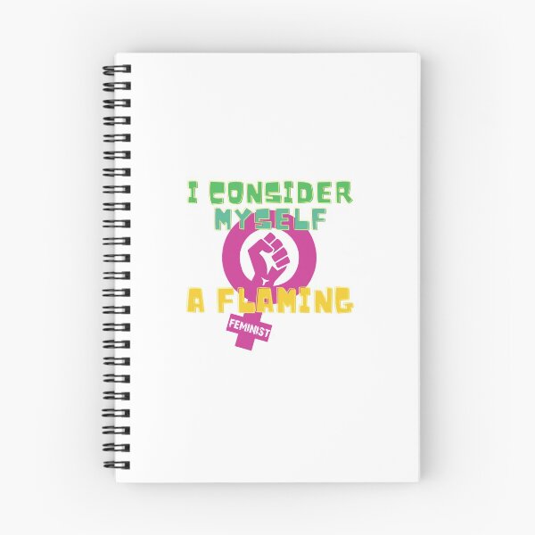 Item preview, I Consider Myself A Flaming Feminist designed and sold by Oussluka.