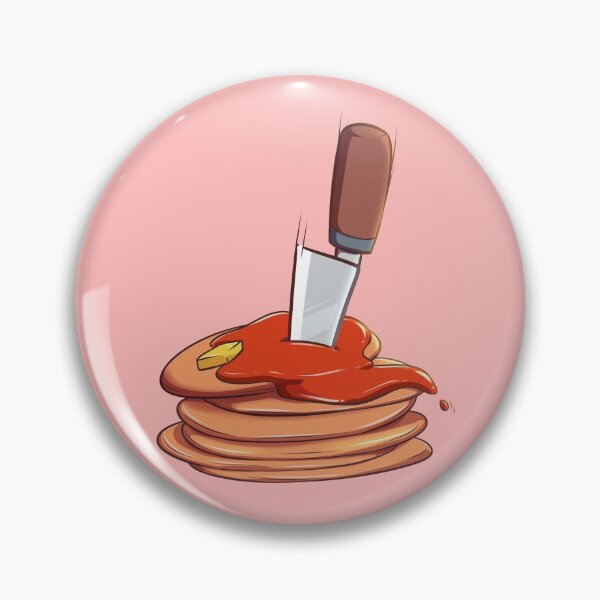 Item preview, Cut Knife Pancake Halloween Cute Food designed and sold by ellione-loire.