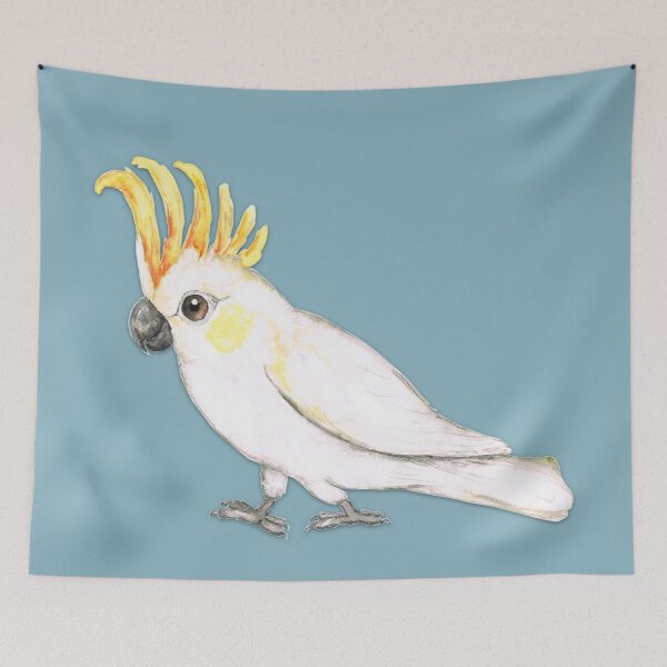 Item preview, Sulphur crested cockatoo designed and sold by Bwiselizzy.