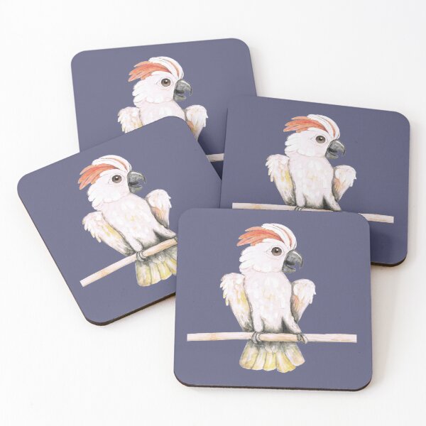 Item preview, Salmon-crested cockatoo designed and sold by Bwiselizzy.