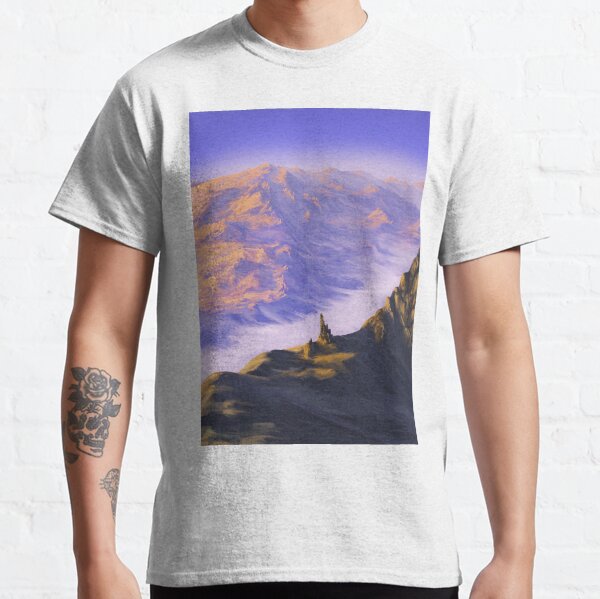 Ruines des montagnes désolées Classic T-Shirt