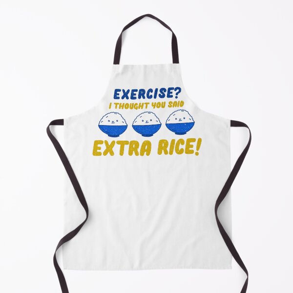 Item preview, EXERCISE EXTRA RICE Sticker designed and sold by aydapadi.