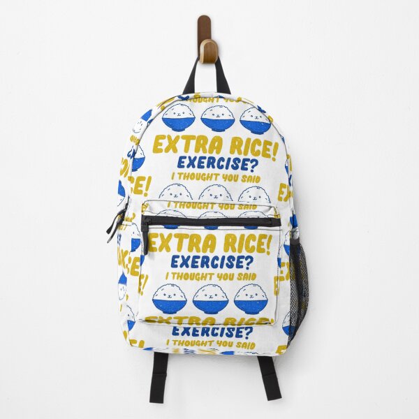 Item preview, EXERCISE EXTRA RICE Sticker designed and sold by aydapadi.