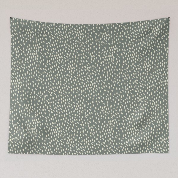 Item preview, Crema verde puntos vintage designed and sold by junkydotcom.