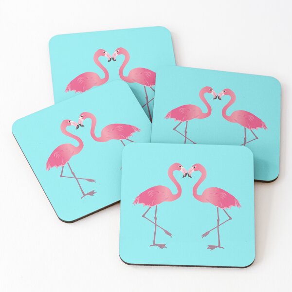 Item preview,  Two Pink flamingo's designed and sold by Bwiselizzy.