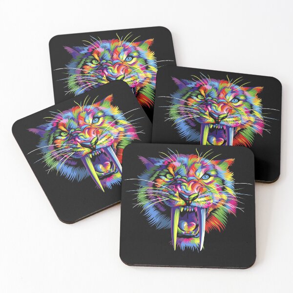 Item preview, Colorful Tiger art designed and sold by svetlana84.