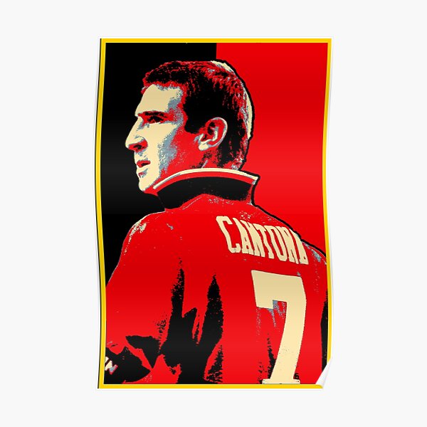 Eric Cantona Artwork Poster