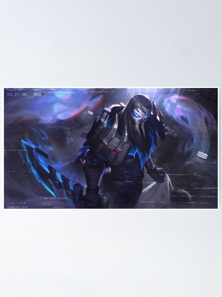 Psyops Pyke Splash Art 8k League Of Legends Poster By Challengerb Redbubble