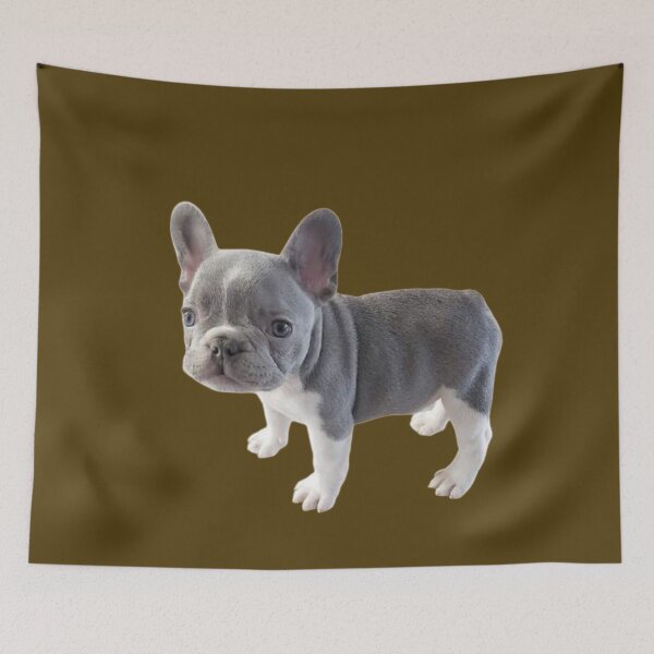 Item preview, French bulldog grey designed and sold by fil00.