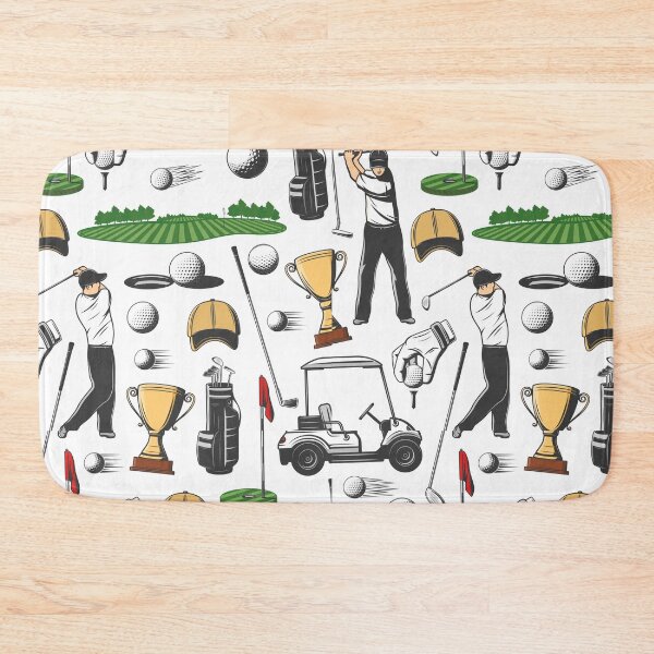 Item preview, 1980s Green Golf Golfing Clubs Trophy Putting Tee designed and sold by IamTrending.