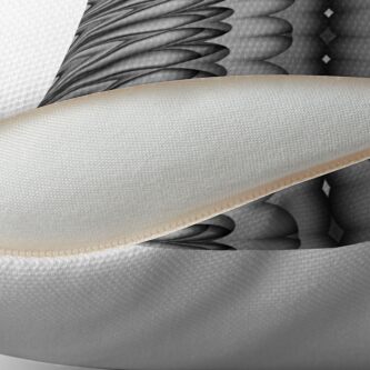 Alternate view of LaFara Caesarian V Throw Pillow