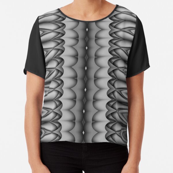 LaFara Caesarian V Chiffon Top