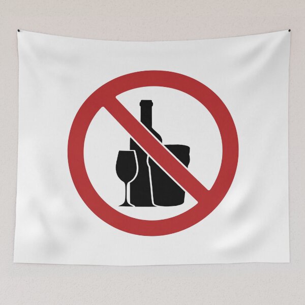 Item preview, No Drinking Alcohol designed and sold by CoolYule.