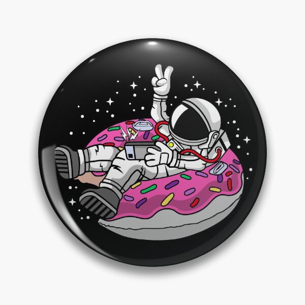 Item preview, Astronaut, donut, donuts, funny gift idea, funny design designed and sold by ThommyBLN.