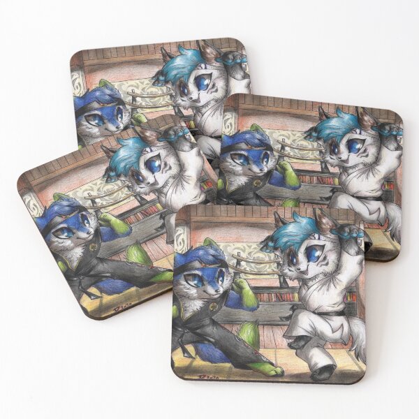 Artikelvorschau, Chibi Furries - Im Dojo entworfen und verkauft von Furiarossa.