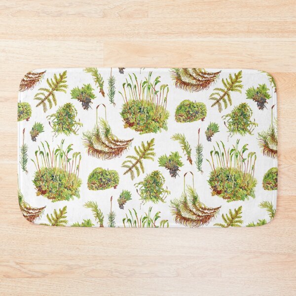 Item preview, Mosses - White designed and sold by beccaboyce.