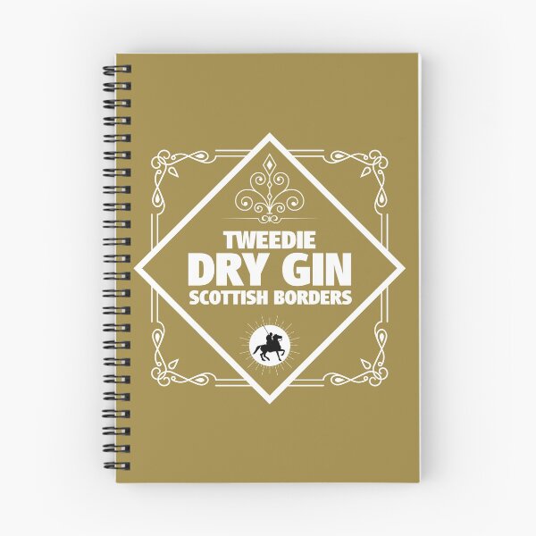 Aperçu de l'œuvre TWEEDIE GIN Label | Border Reivers créée et vendue par yourscotborders.