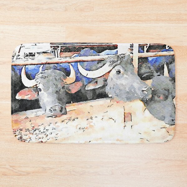 Item preview, Buffaloes in the stall designed and sold by Giuseppe Cocco.