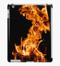 Orange flame iPad Case/Skin