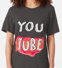 Camiseta ajustada Youtube